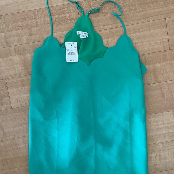 J Crew tank top, scalloped size 10 - Picture 4 of 5